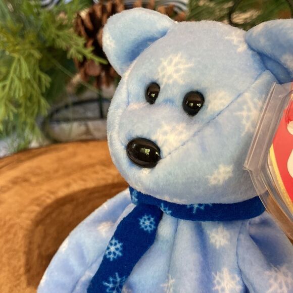 NWT Ty Beanie Baby 1999 Holiday Bear - Picture 9 of 9